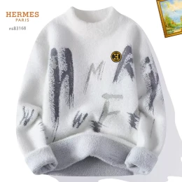 hermes sweaters manches longues pour homme s_127b7a3